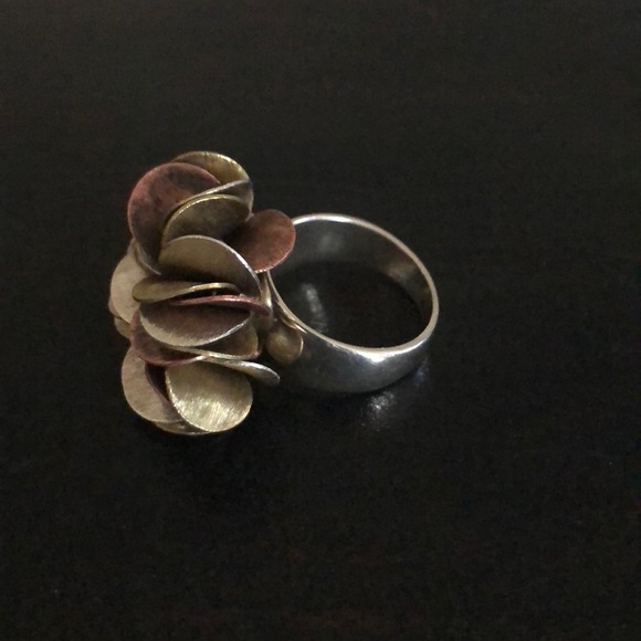 Multi Color Silver Ring - Picture 2 of 2